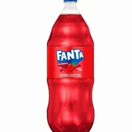 Fanta Strawberry.