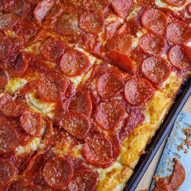 Sicilian Pizza.