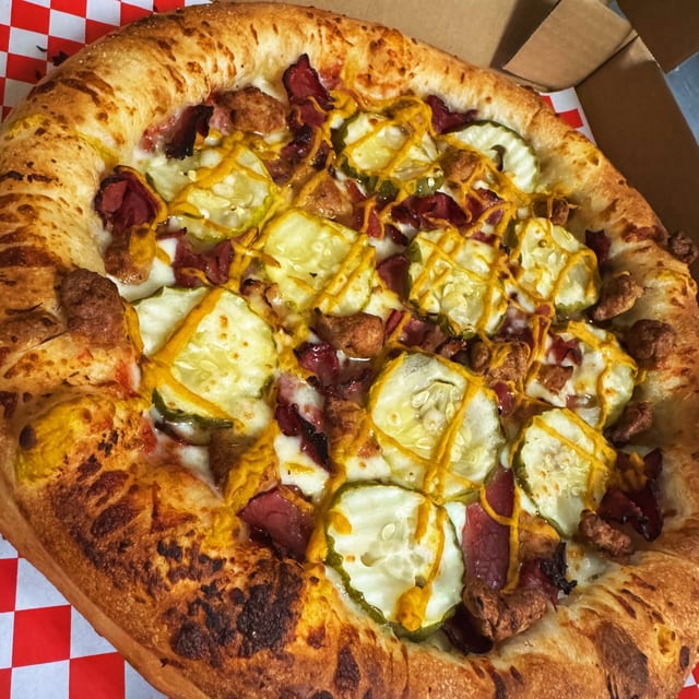 Pastrami Pizza.